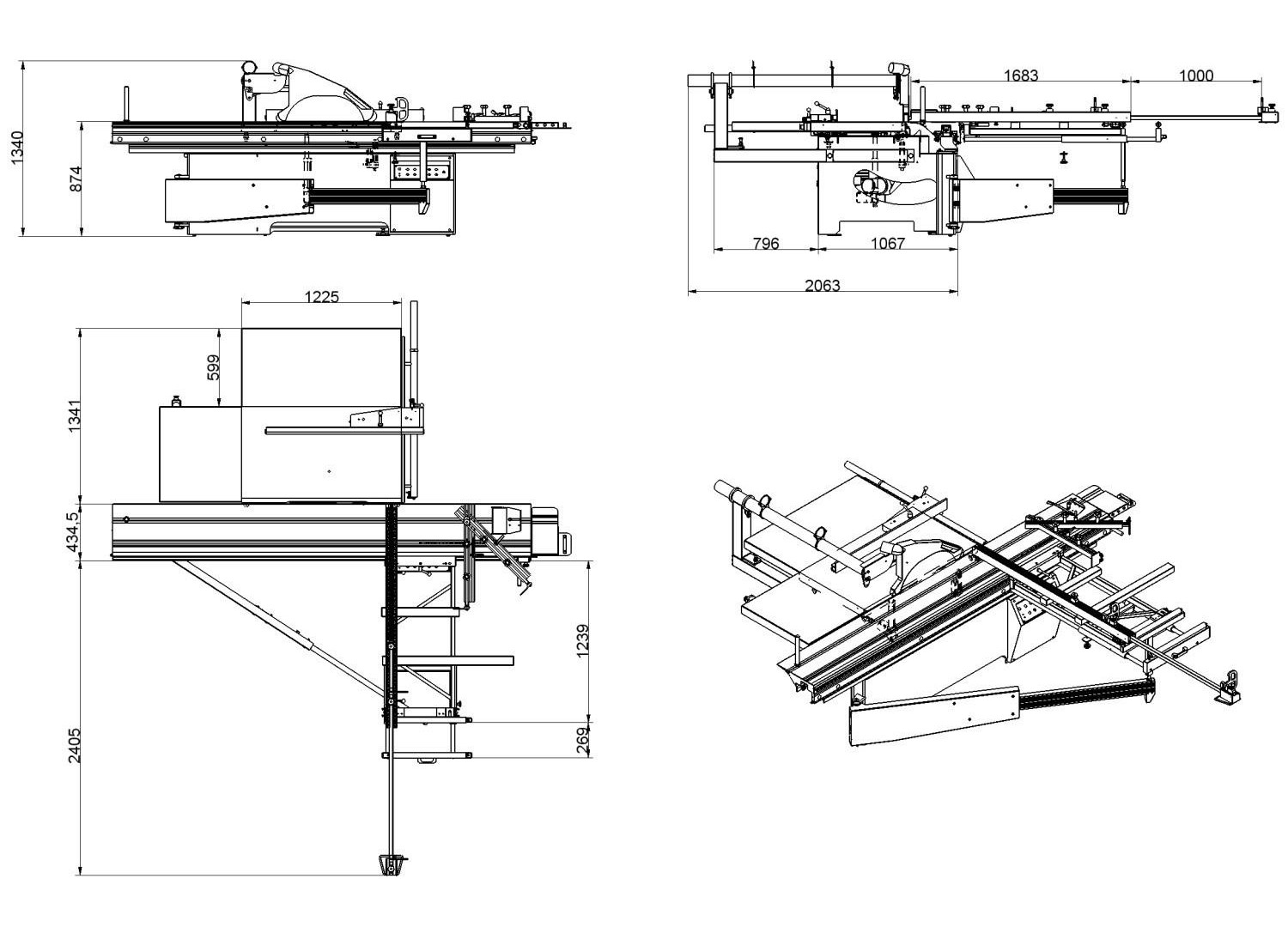 Formátovací pila NIKMANN S350 CNC